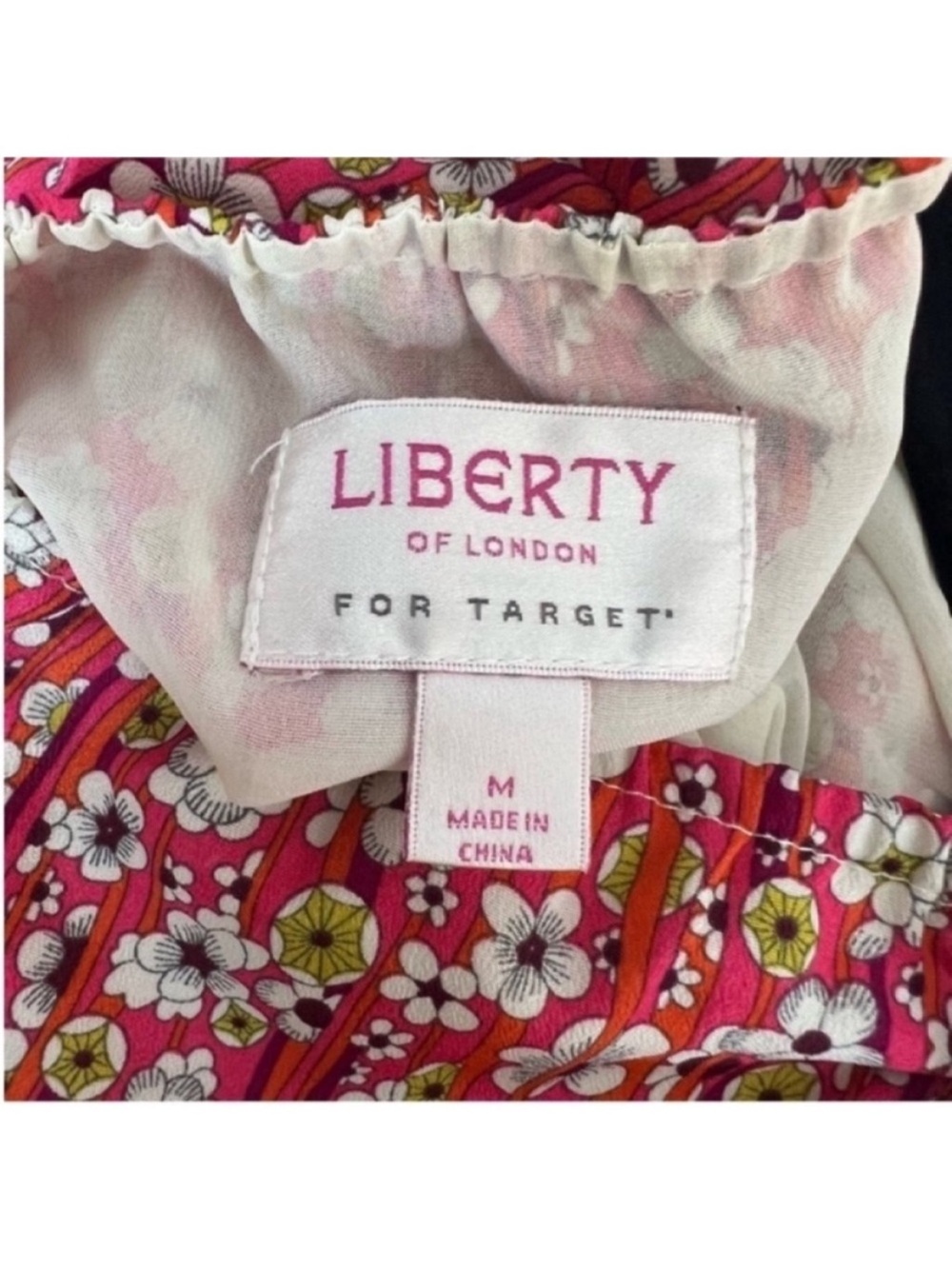 Liberty of London x Target ditsy floral ruffle halter sundress kitschy retro - Picture 4 of 6